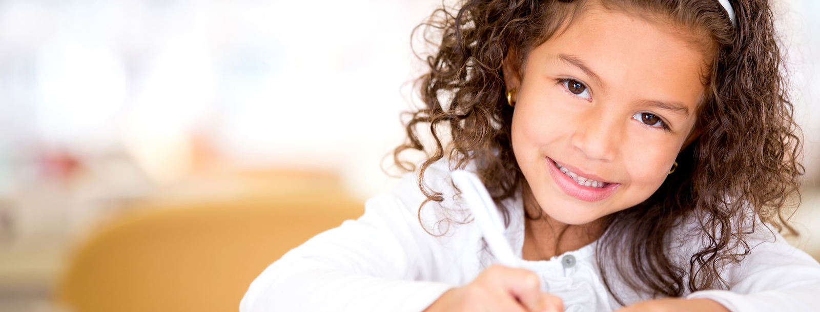 Toddler learning with colorful blocks